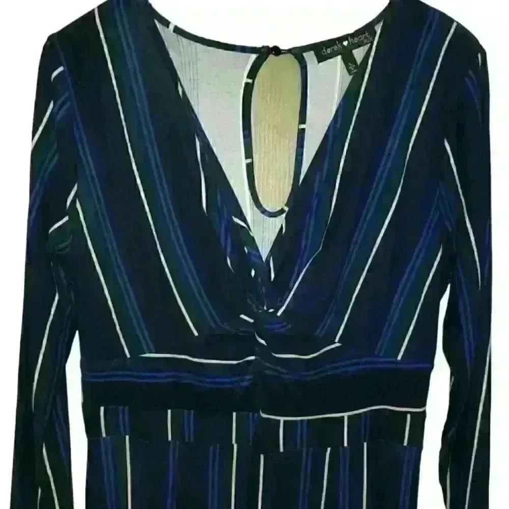Derek Heart Jumpsuit sz Large - Picture 3 of 4